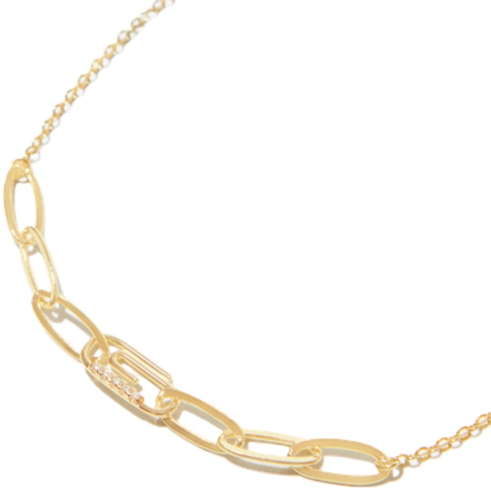 Adina Eden Safety Pin Paperclip Bracelet NIB